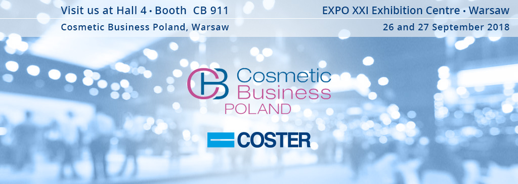 Cosmetic Business Poland 2018 – 26 & 27 September