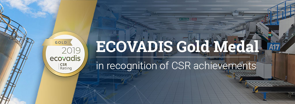 ECOVADIS Gold Medal