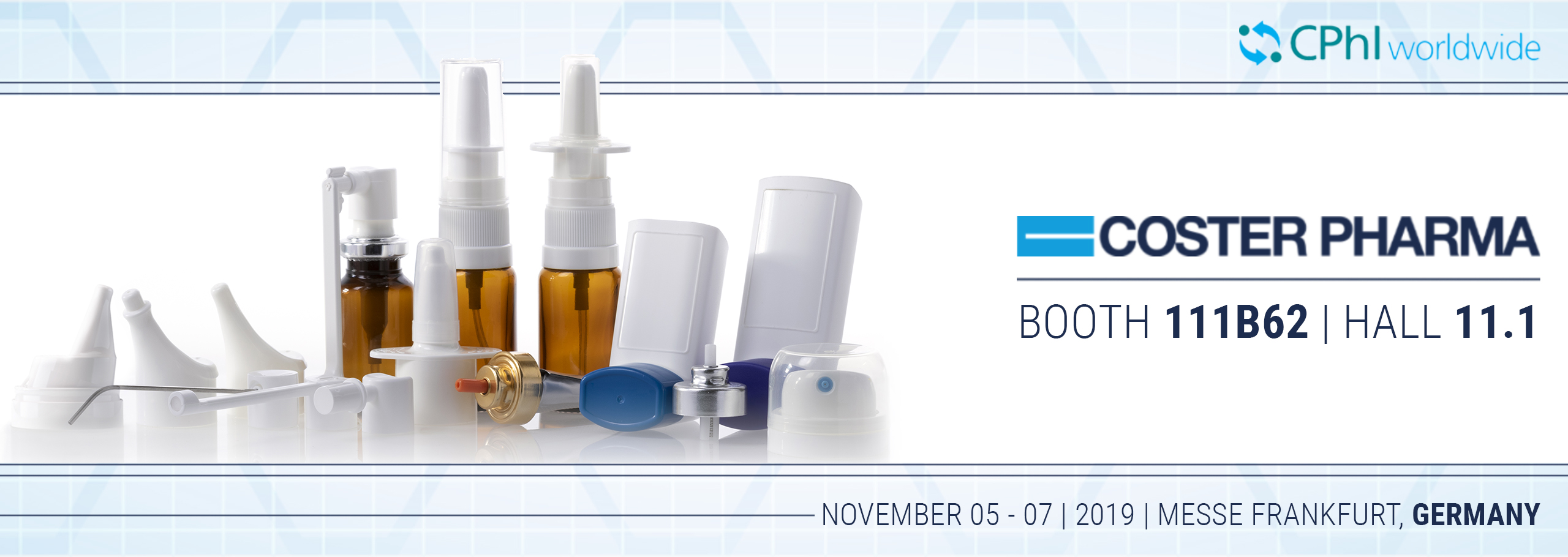 CPhI 2019 in Frankfurt, Germany | November 05 – 07