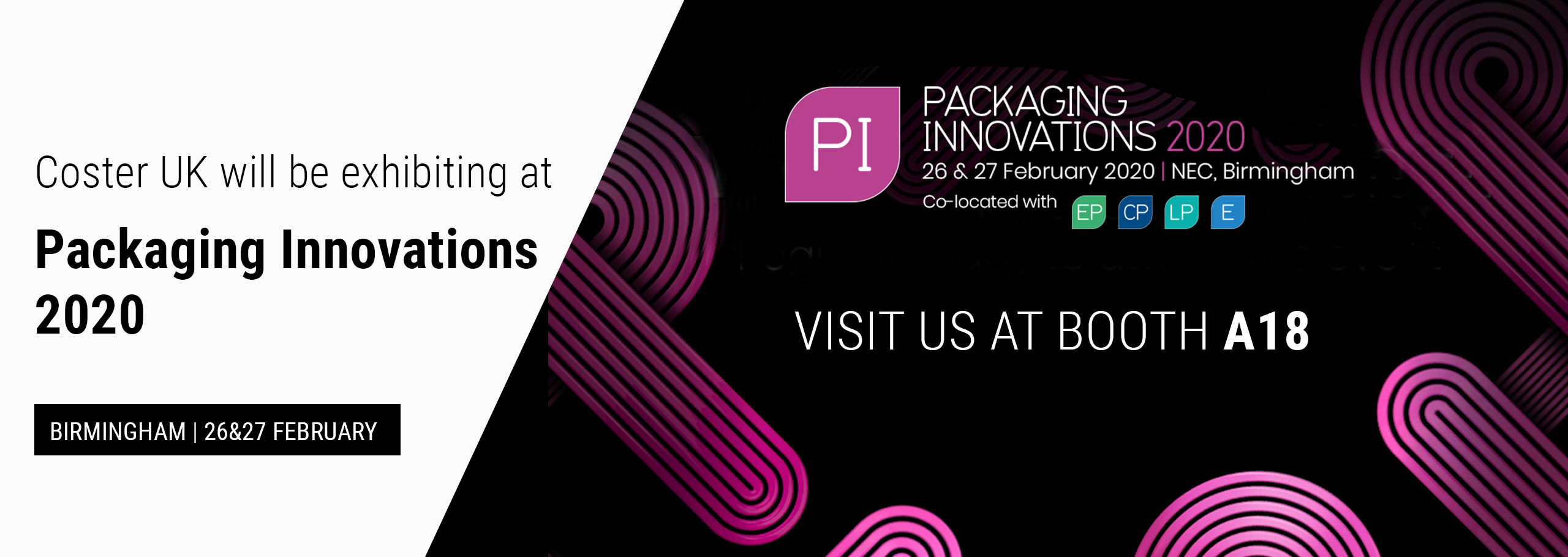 Packaging Innovations – 26 & 27 February 2020 | NEC, Birmingham