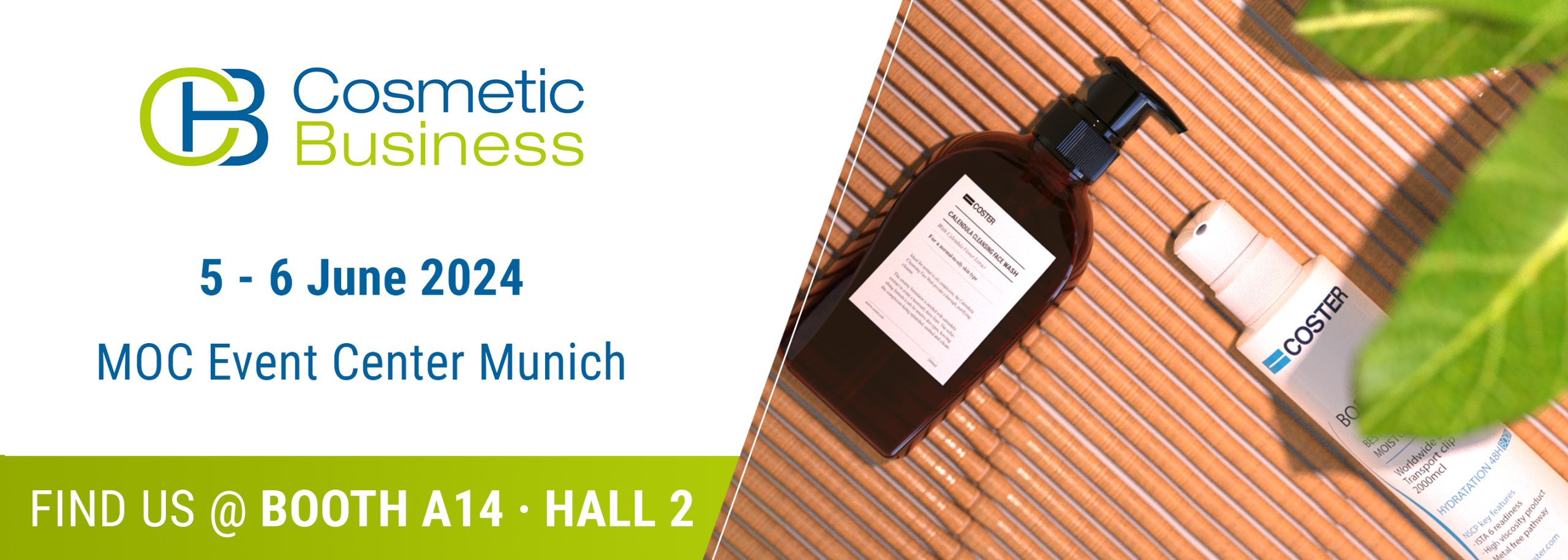 Cosmetic Business 2024 | 5-6 June 2024 · MOC Event Center, Munich