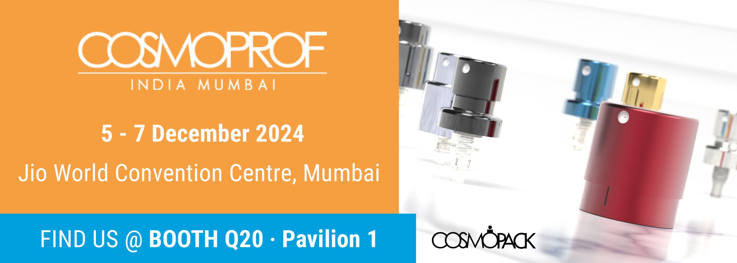 Cosmoprof India 2024 | 5-7 December · Jio World Convention Centre, Mumbai
