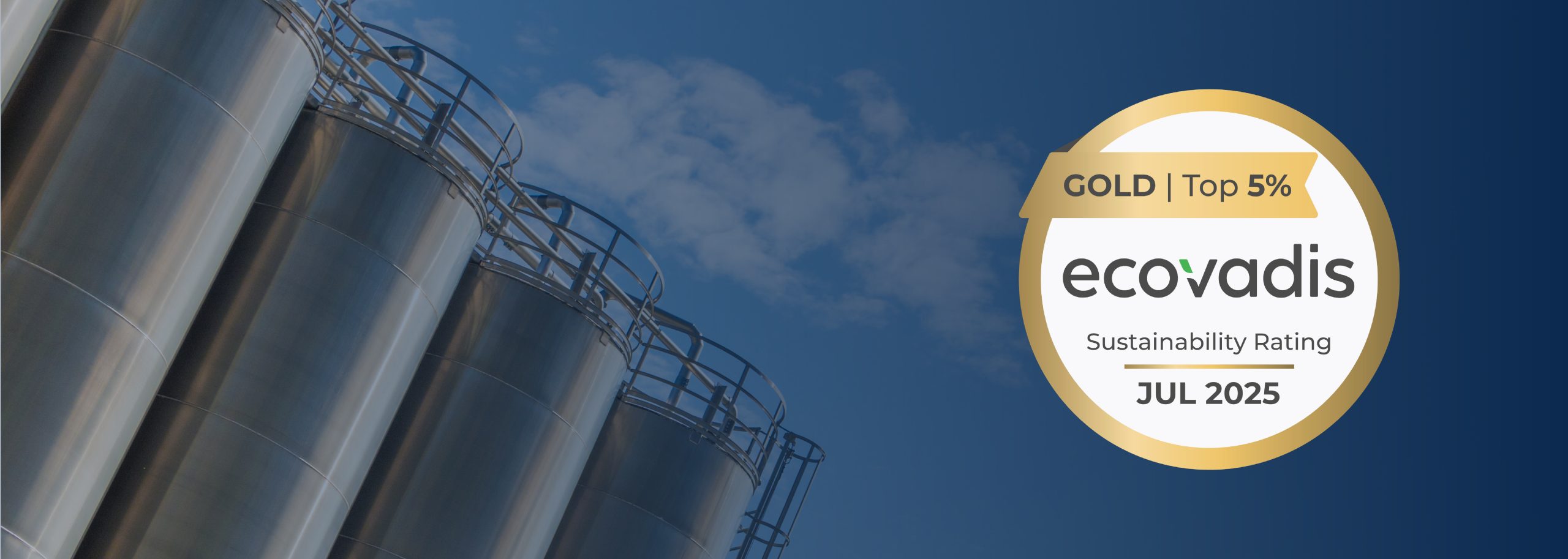 Coster Group awarded EcoVadis Gold Medal