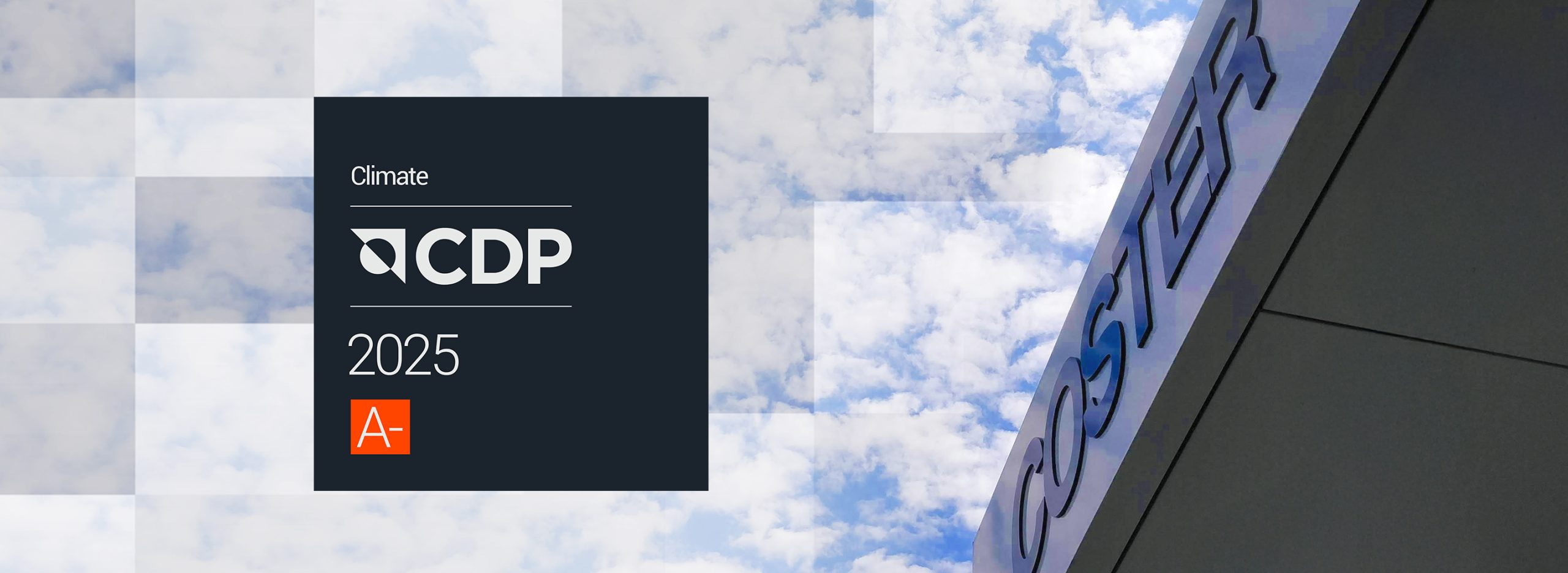 Coster Group achieves CDP A- rating